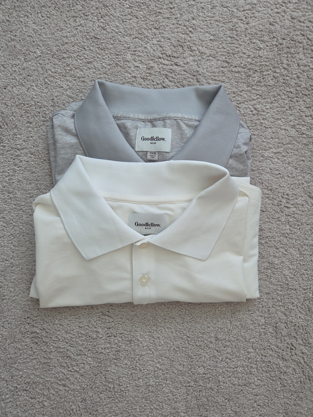 Goodfellow & Co Men's Polo Shirt Size 3XB Bundle Lot of 2 Pre Owned EUC